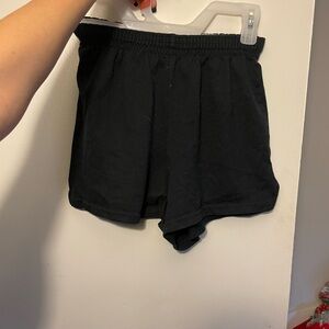 Soffe Women's Black Athletic Shorts